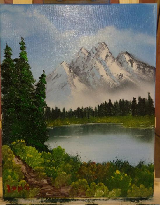 My first oil painting